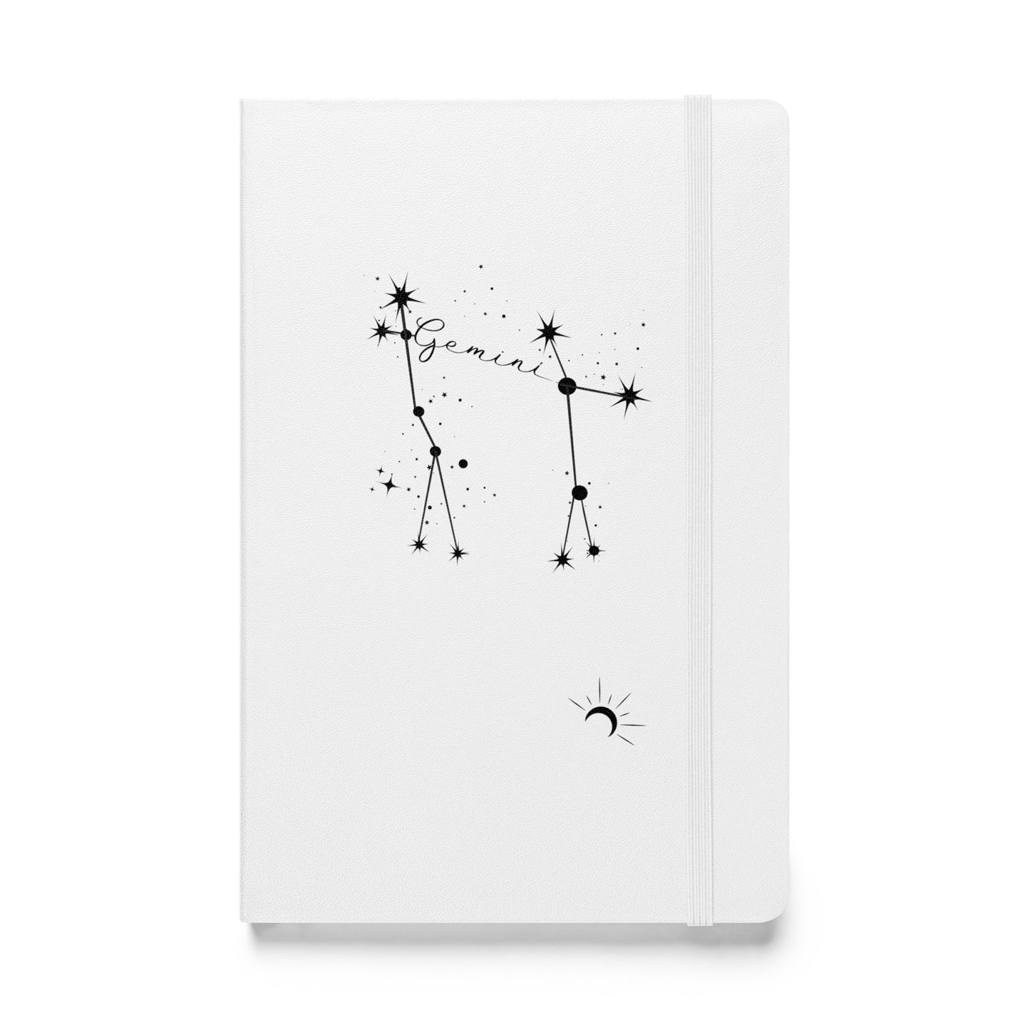 Gemini White Notebook