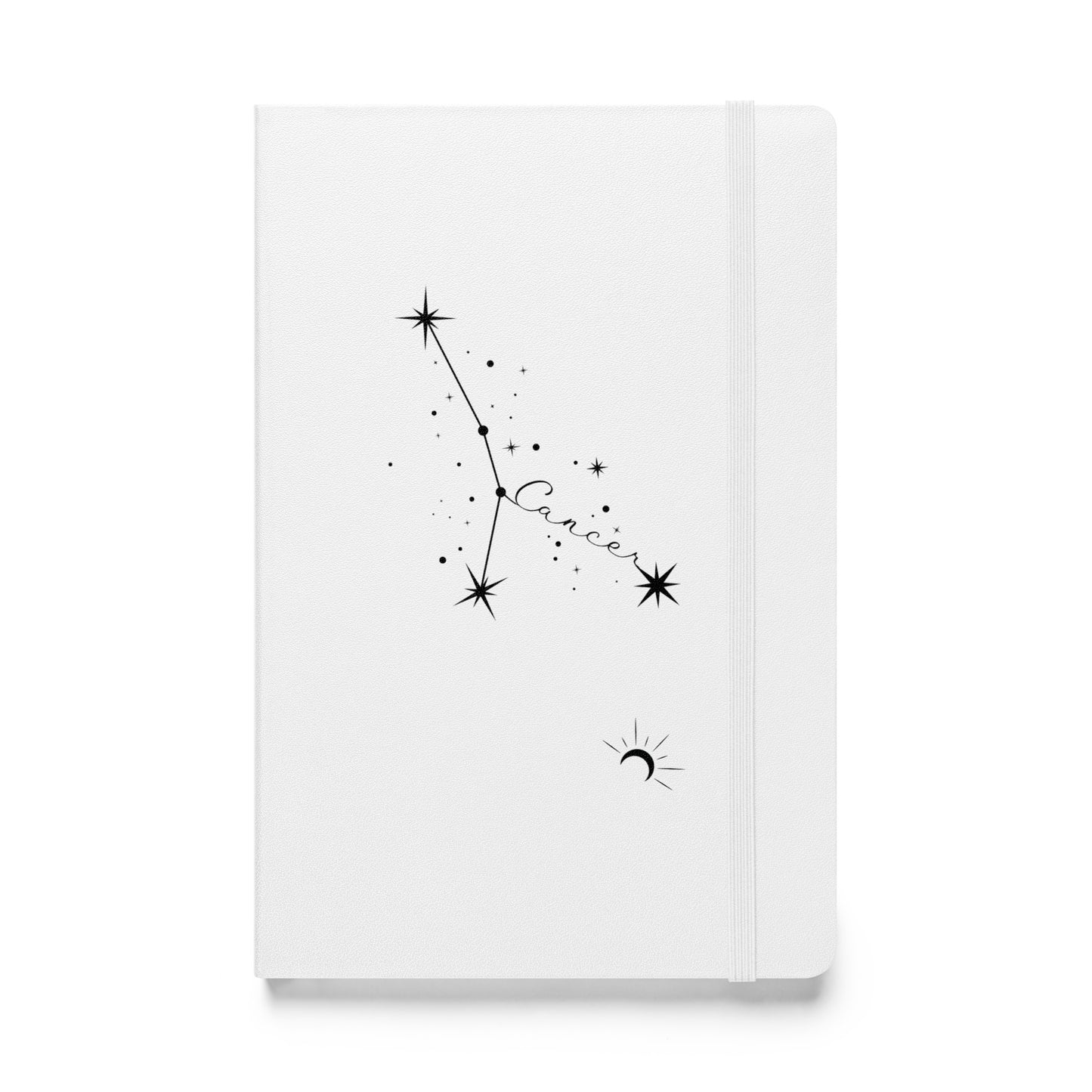 Cancer White Notebook