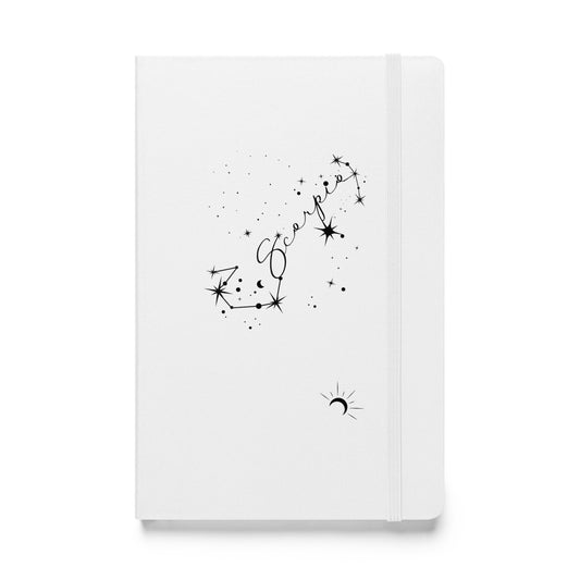 Scorpio White Notebook