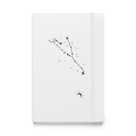 Taurus White Notebook