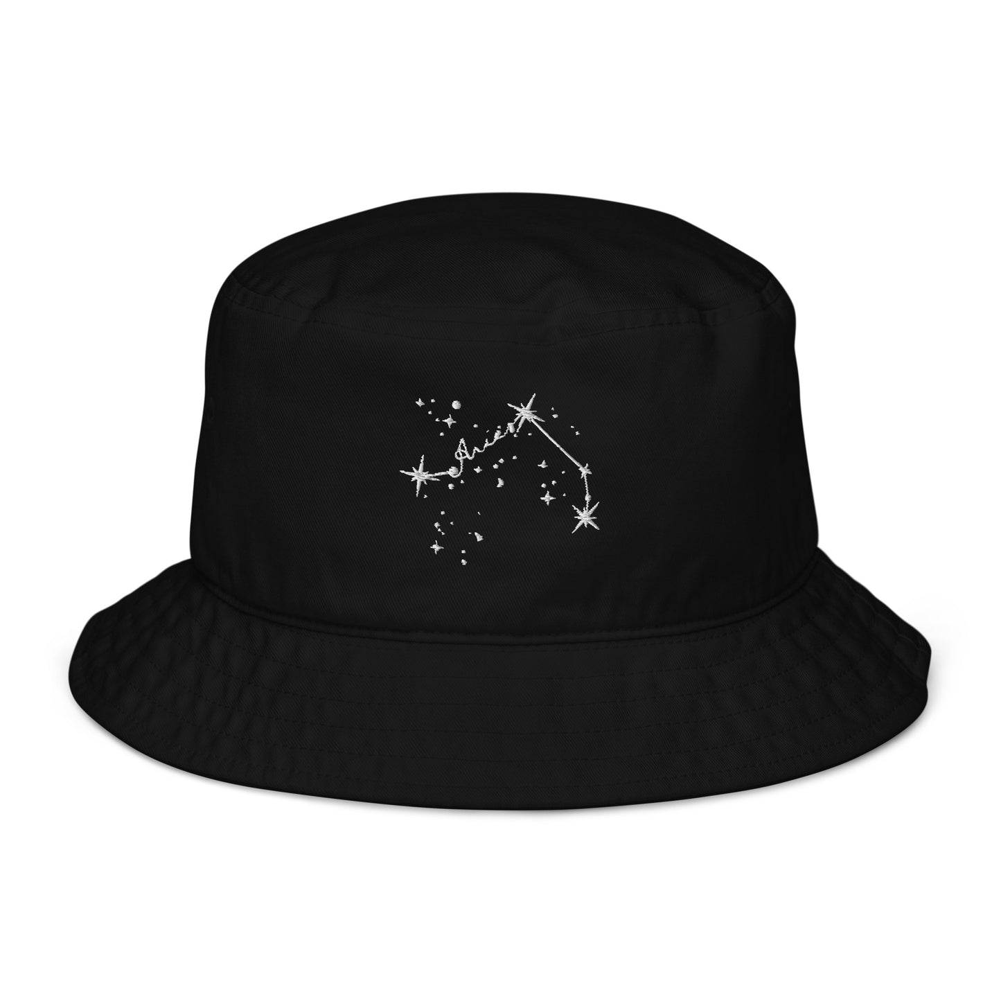 Aries Black Bucket Hat