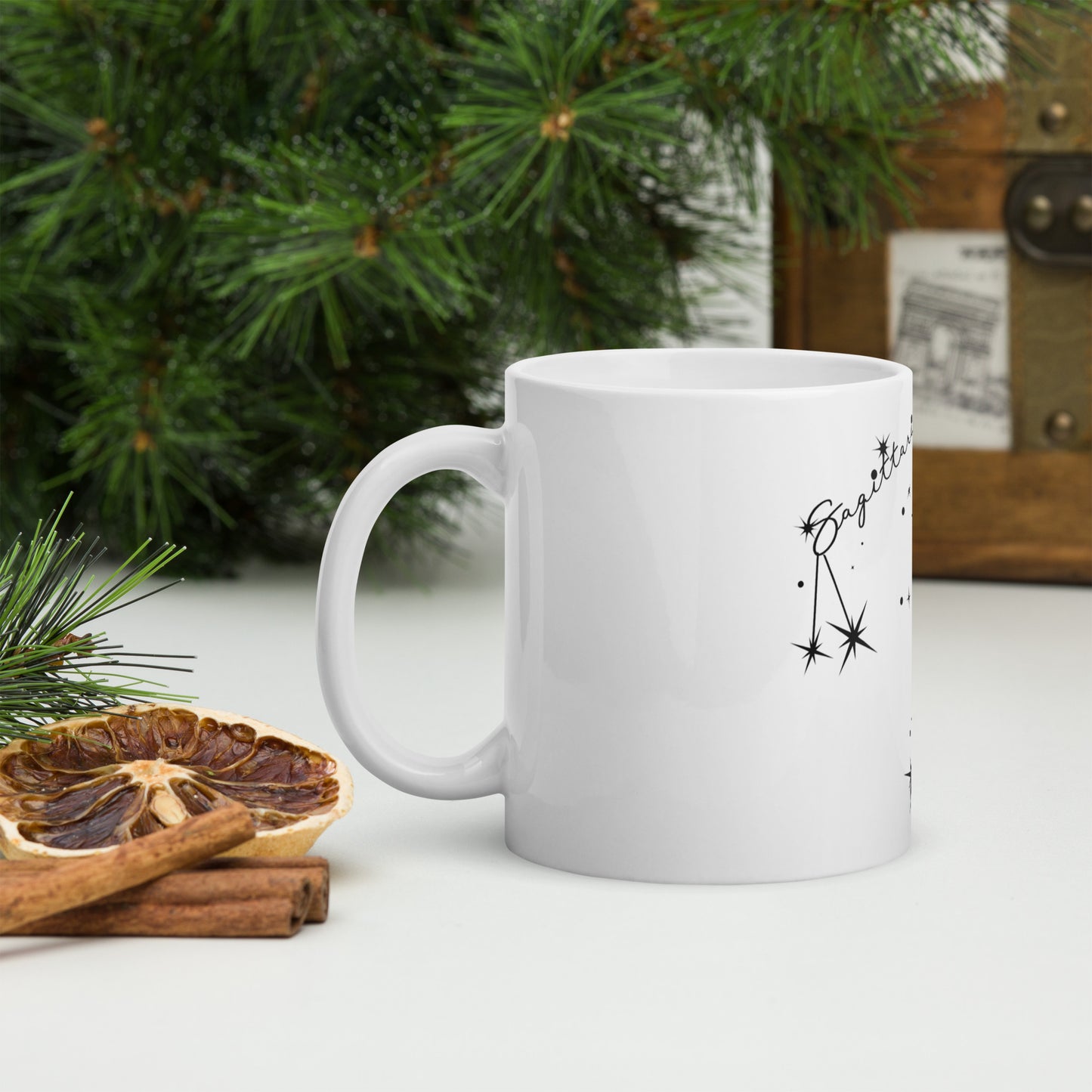 Sagittarius White Mug